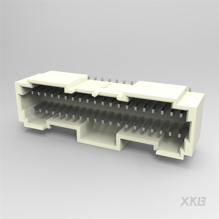 XKB CONNECTIVITY/中国星坤 矩形连接器 - 板载/直接线对板 X1004WVS-2x20-9TV01