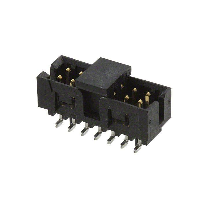 MOLEX 矩形连接器 - 针座 - 公插针 878321414