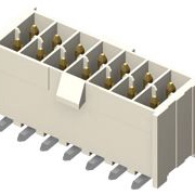 SAMTEC 矩形连接器 - 针座 - 公插针 IPL1-102-01-L-S-K