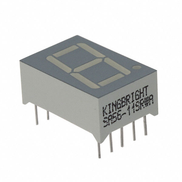 KINGBRIGHT ELECTRONIC/台湾今台电子 LED数码管 SA56-11SRWA