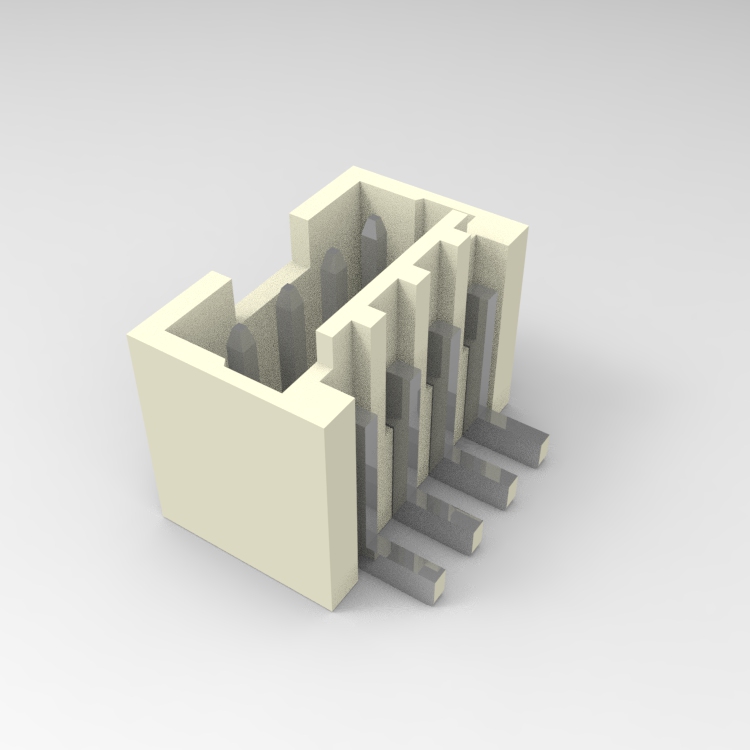 XKB CONNECTIVITY/中国星坤 矩形连接器 - 板载/直接线对板 X1511WVS-04LHF-LPSW