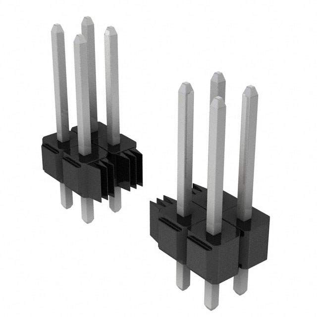 3M 矩形连接器 - 针座 - 公插针 929710-01-24