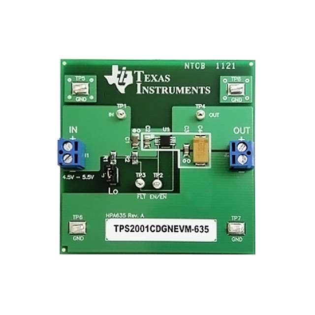 TEXAS INSTRUMENTS 评估、开发板开发工具 TPS2001CDGNEVM-635