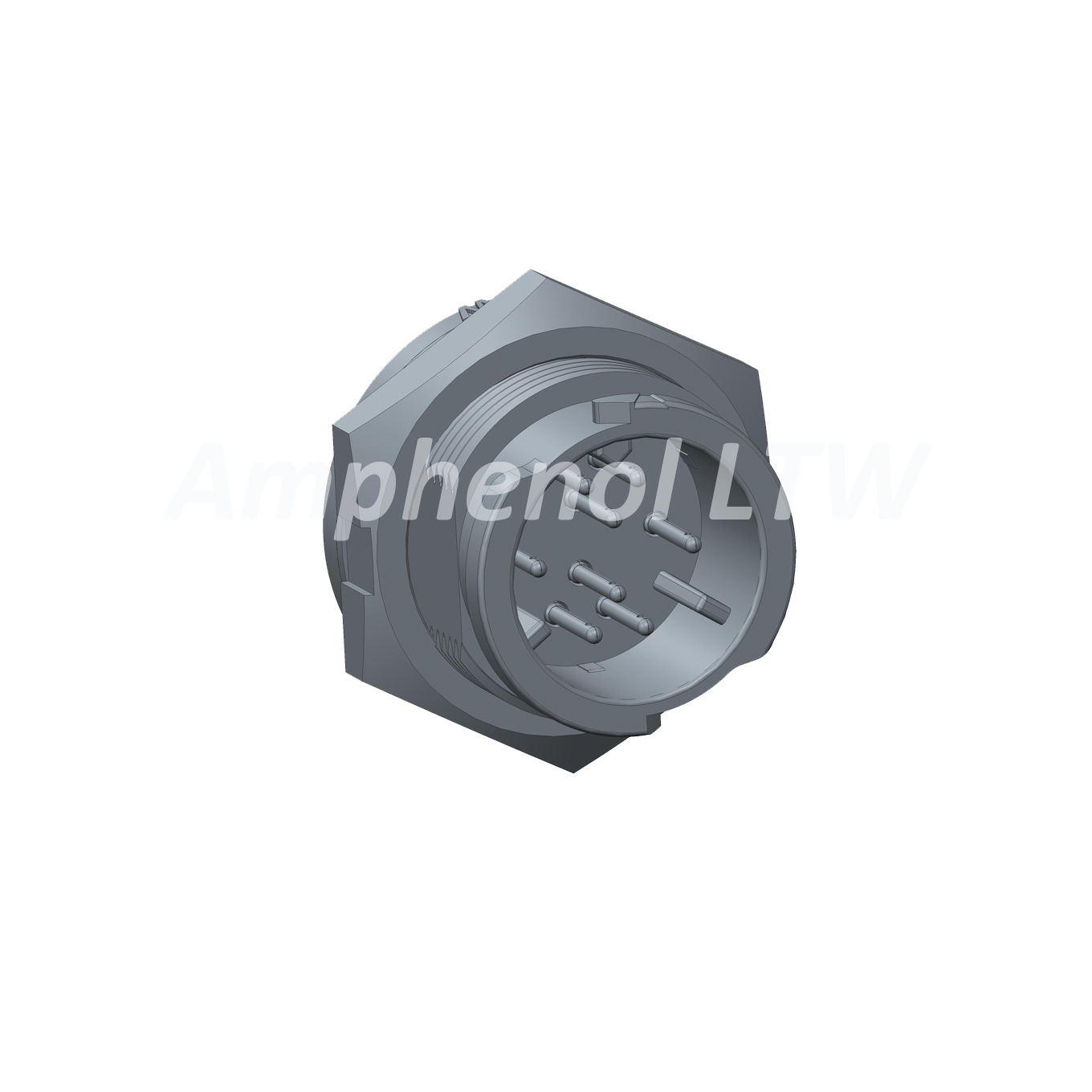 AMPHENOL LTW 圆形连接器 CD-08PMMS-QC8001
